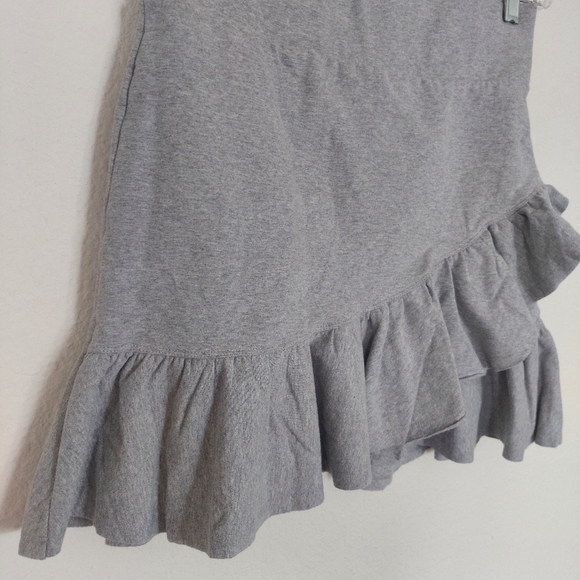 Ella & IL Gray Ruffled Jul Skirt Size Small NWT - Picture 4 of 10